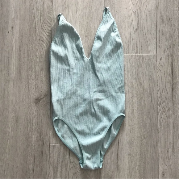 Urban Outfitters Tops - UO OFU Sparkly Scoop Back Bodysuit